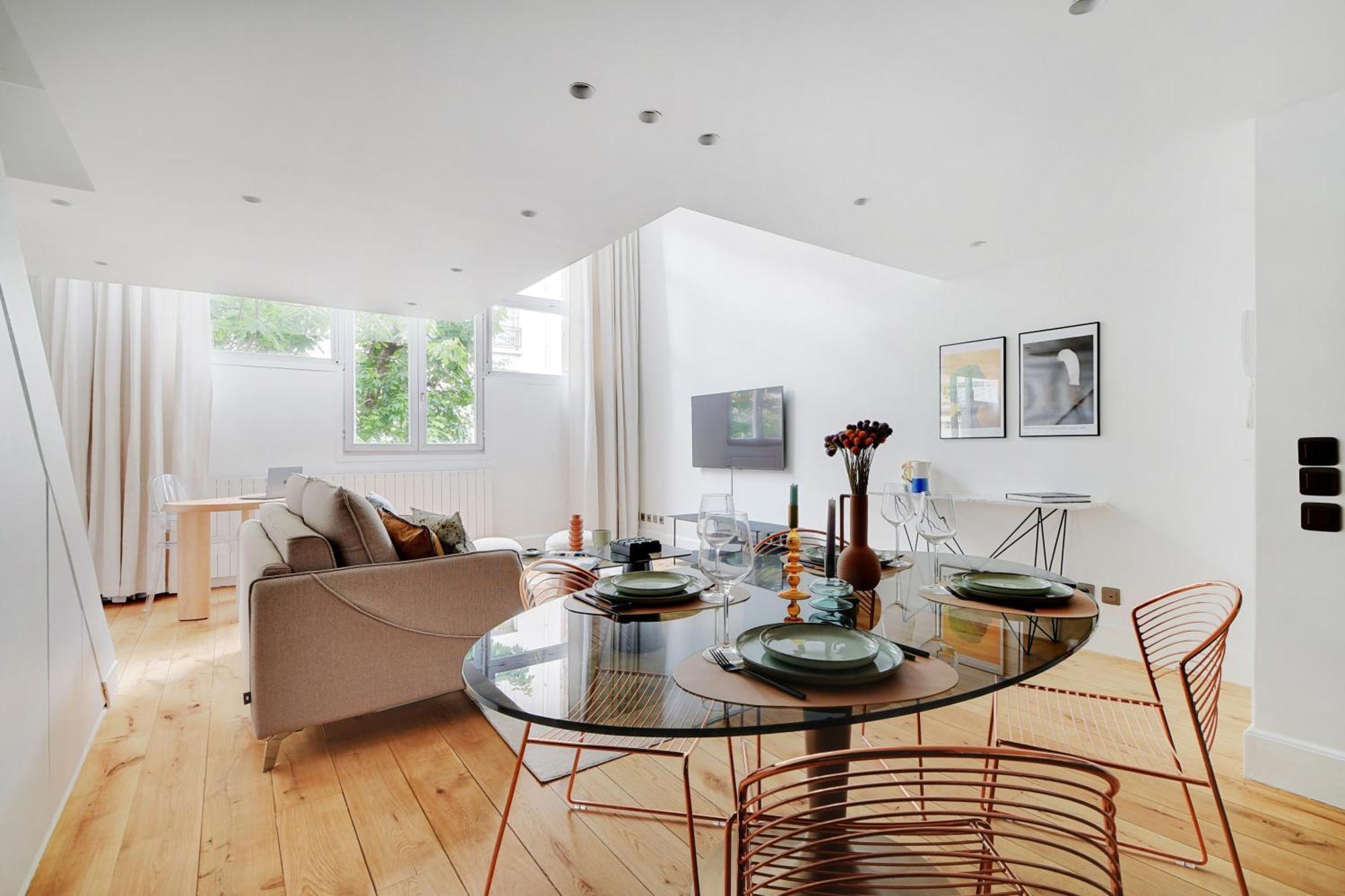 파리 Amazing Loft 2Br - Eiffel Tower 아파트 외부 사진