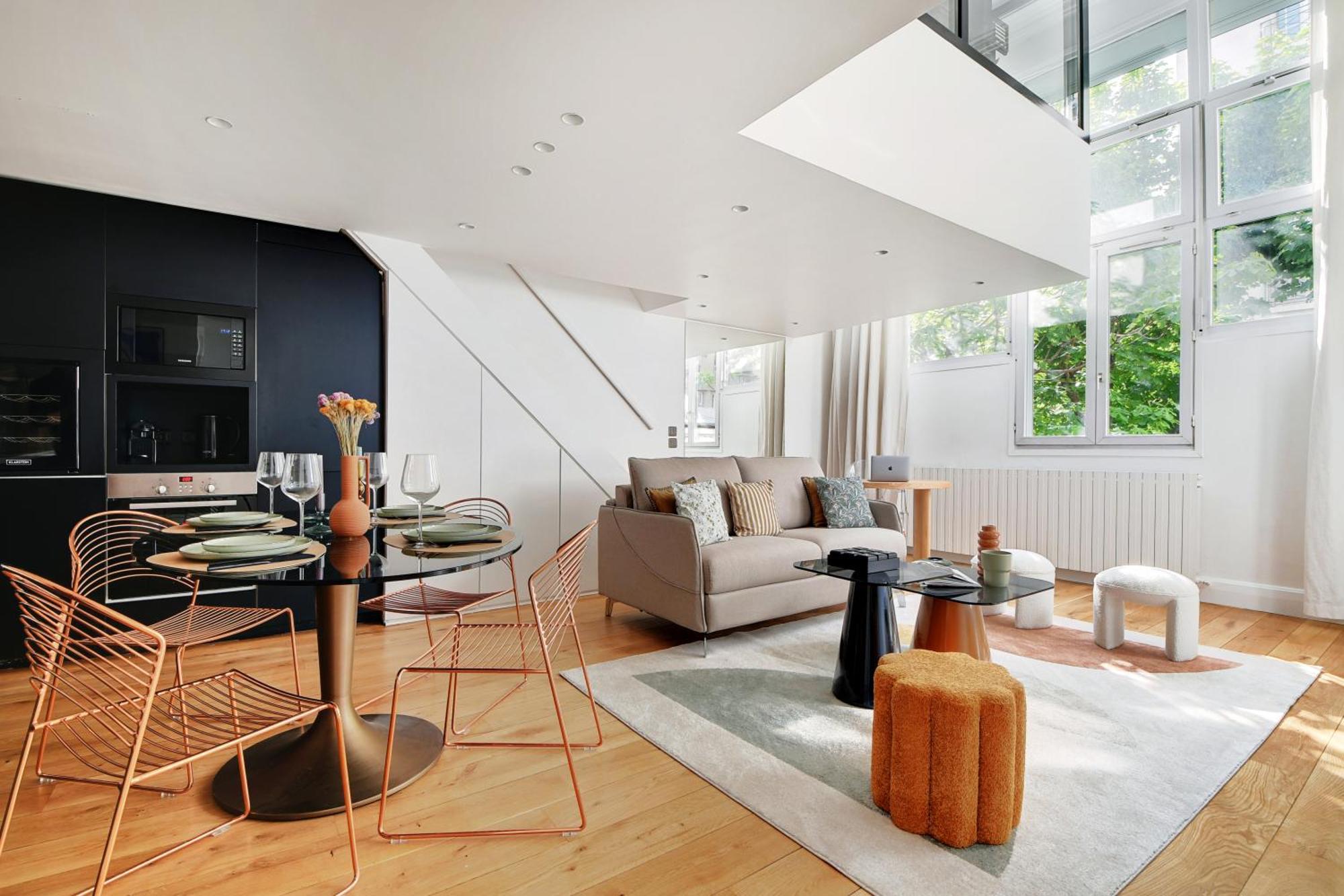 파리 Amazing Loft 2Br - Eiffel Tower 아파트 외부 사진